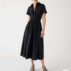 J. Crew Black Elena Dress